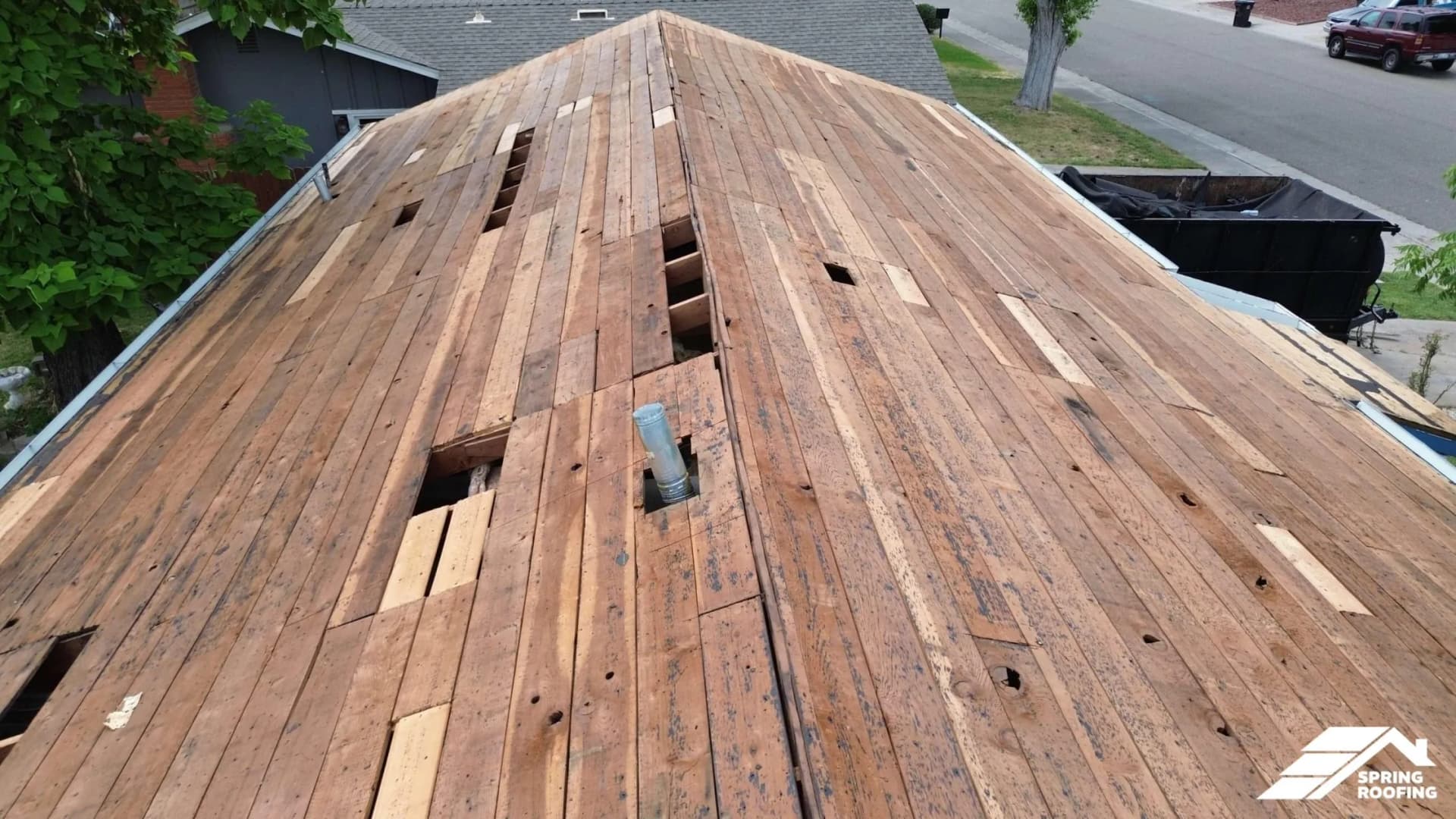 Roof Installation — 6820 Treebine Ave (9)