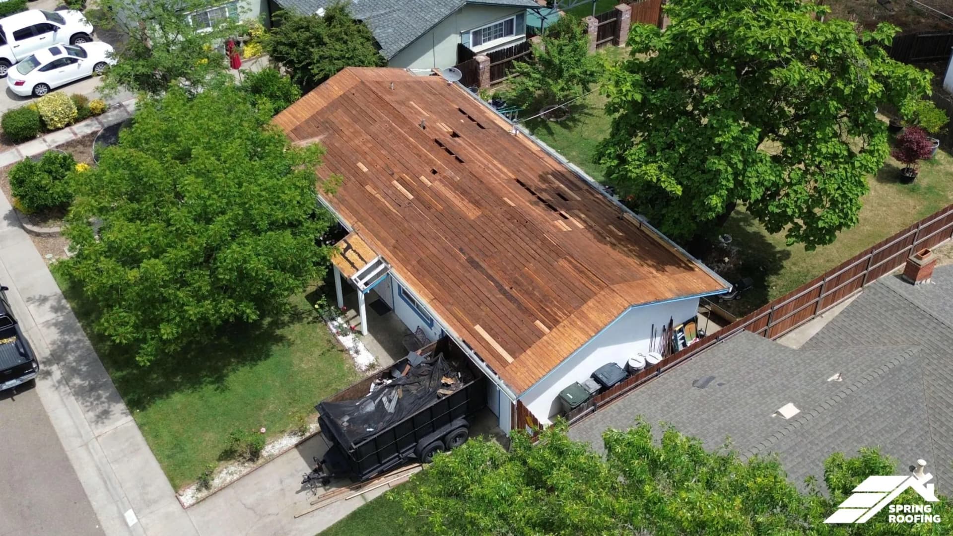 Roof Installation — 6820 Treebine Ave (13)