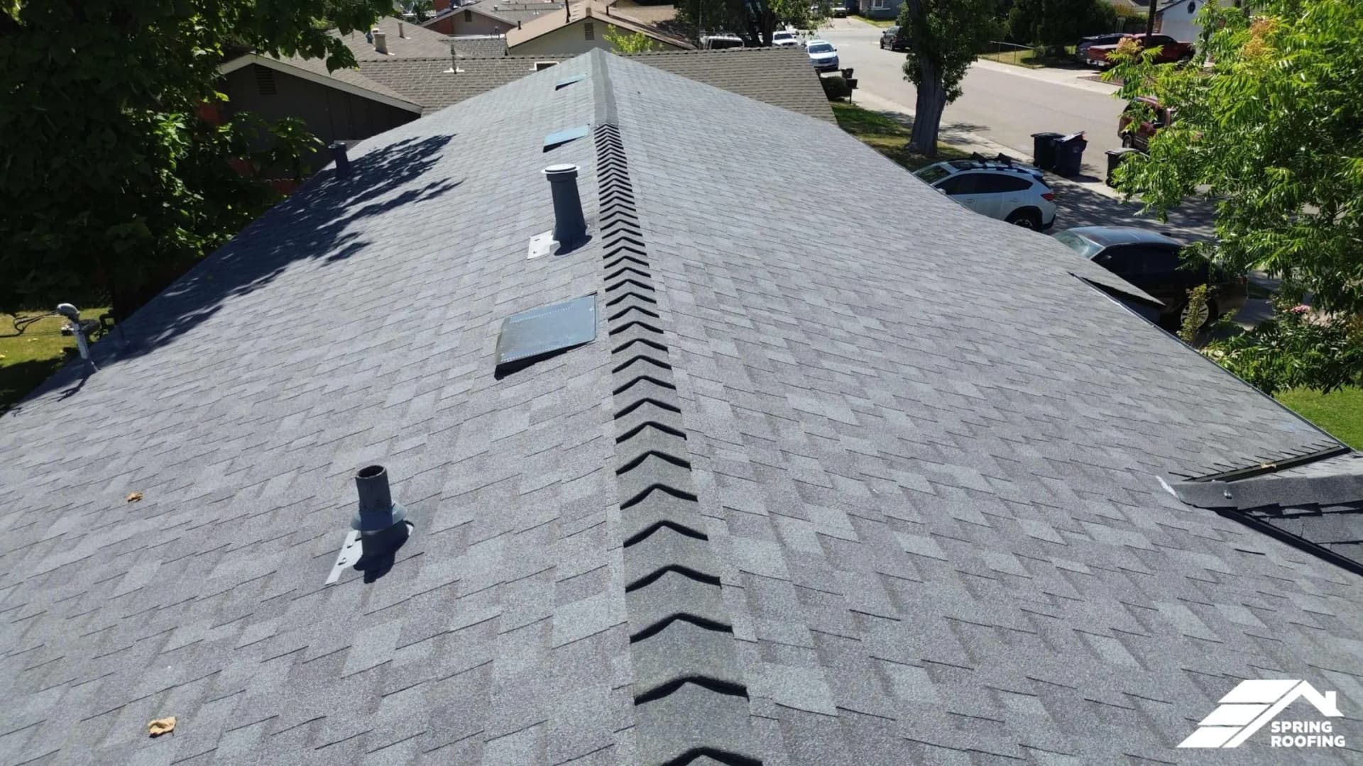 Roof Installation — 6820 Treebine Ave (6)