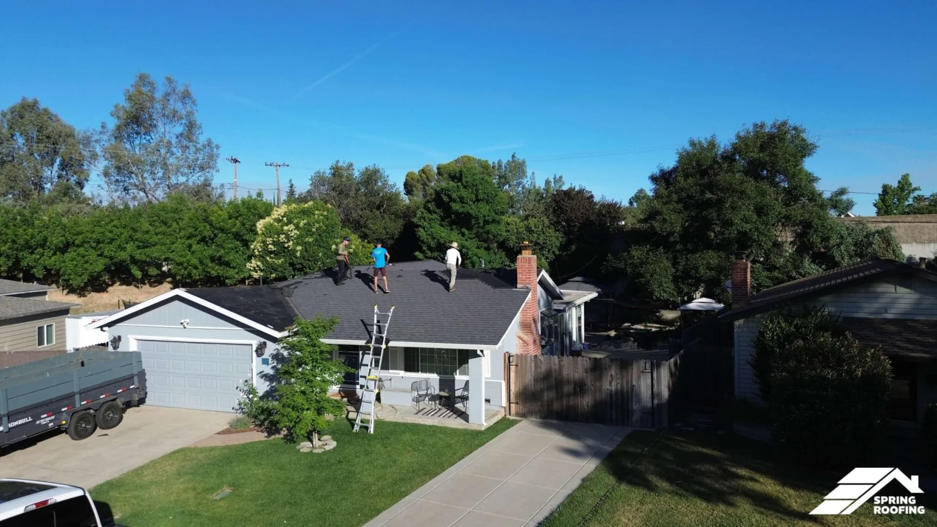 Roof Repair — 812 Elisa Way, Roseville