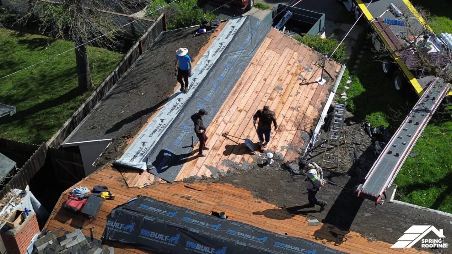 Roof Repair — Palm Ave, Sacramento (1)