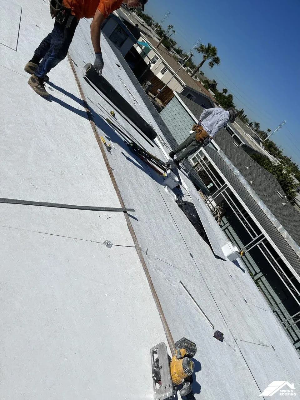 Roof Installation — Patio Replacement