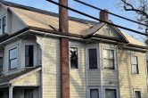 Steep Roof on a Historic Building