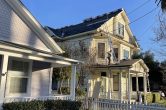 Steep Roof on a Historic Building